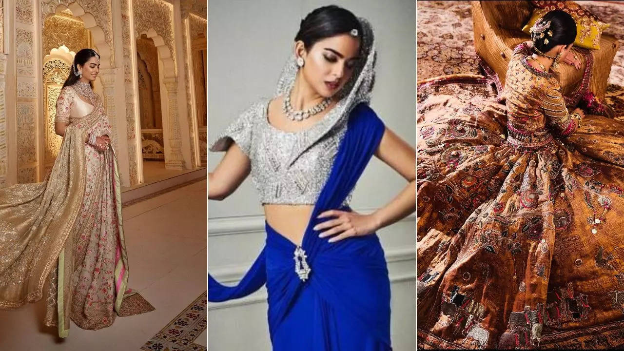 Isha Ambani had a solid fashion moment at Anant & Radhika's wedding