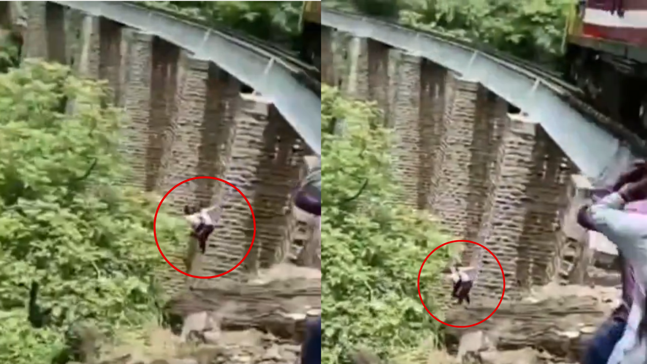 Couple Jump Into 90-Foot Deep Gorge