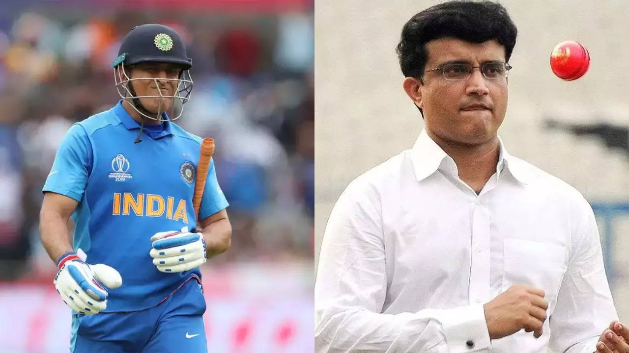 Sourav Ganguly Baffled By MS Dhoni