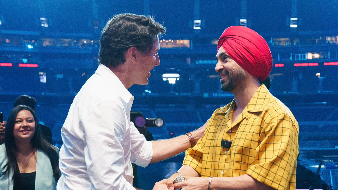 Trudeau Meets Diljit Dosanjh