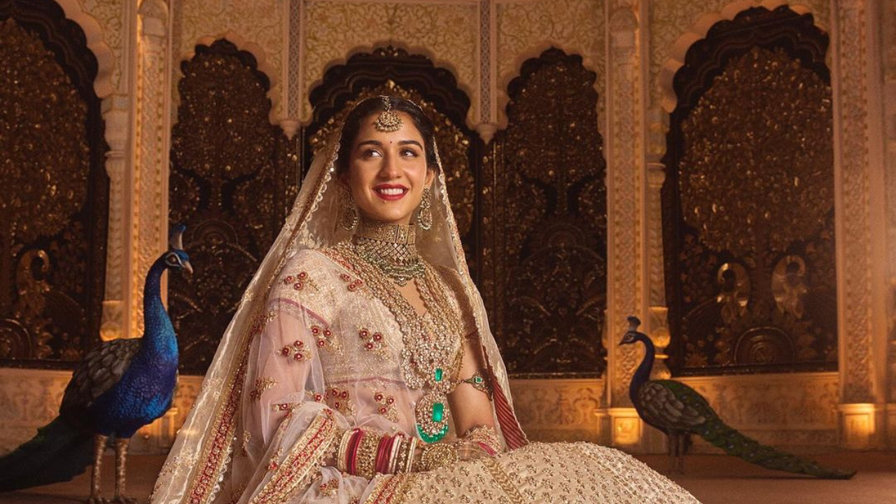 Recreating Radhika Merchant's bridal look