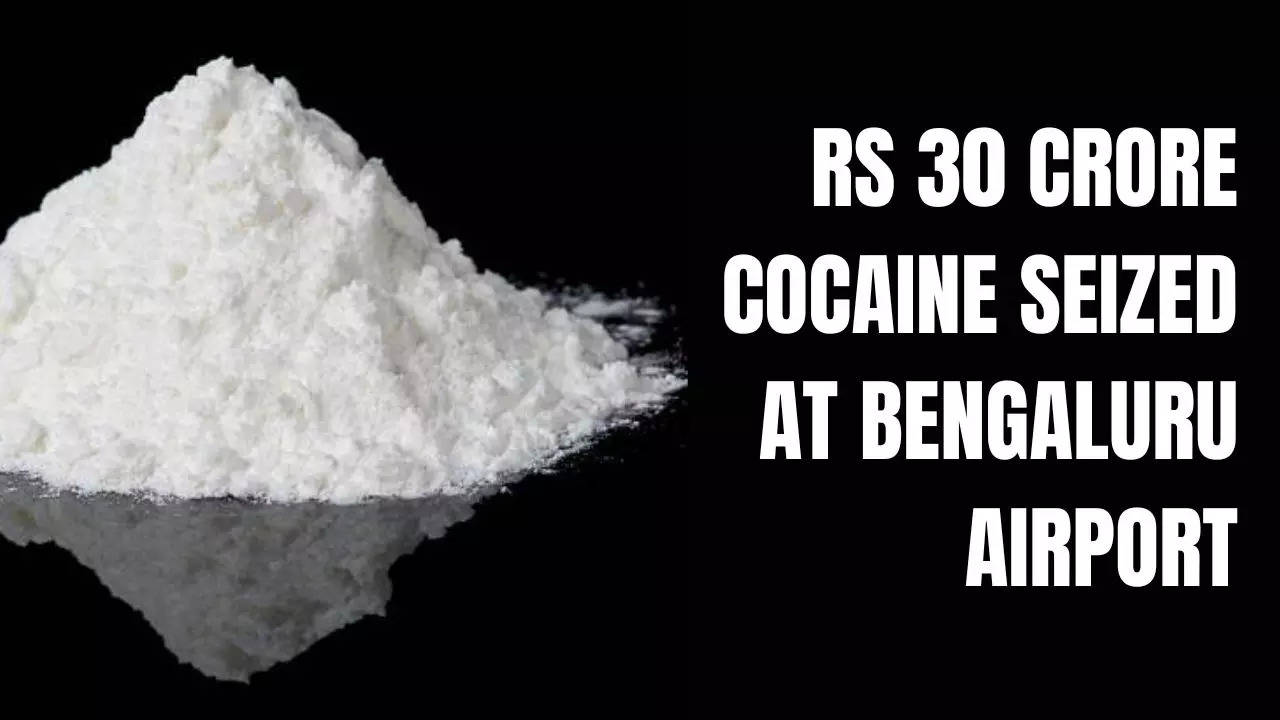 Drug Racket Bust At Bengaluru Airport