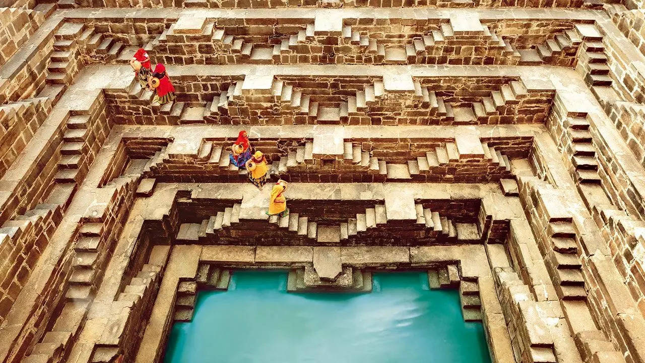 Chand Baori in Abhaneri, Rajasthan. Credit: Rajasthan Tourism