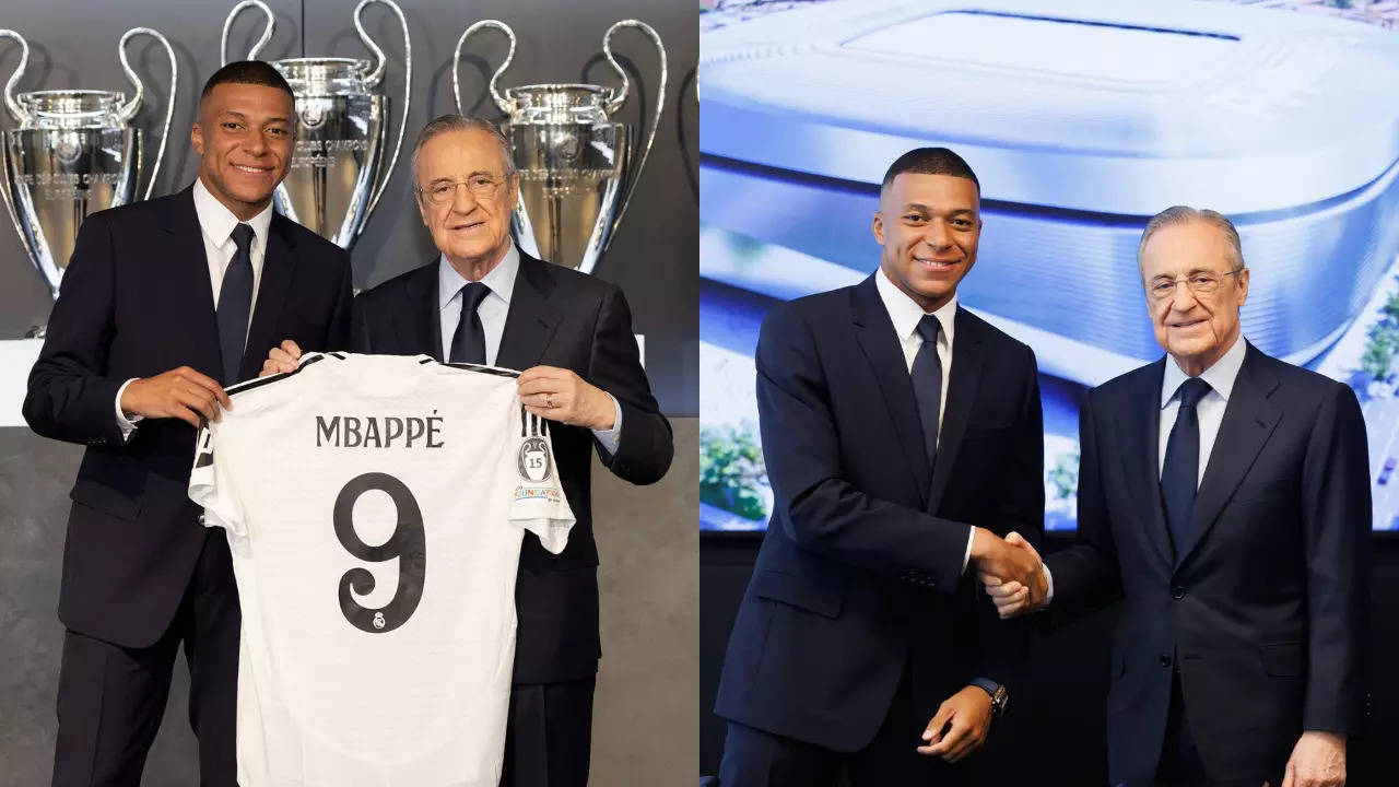 Kylian Mbappe Presentation Mbappe Unveiled as Real Madrids Galactico WATCH Complete Highlights of the Ceremony