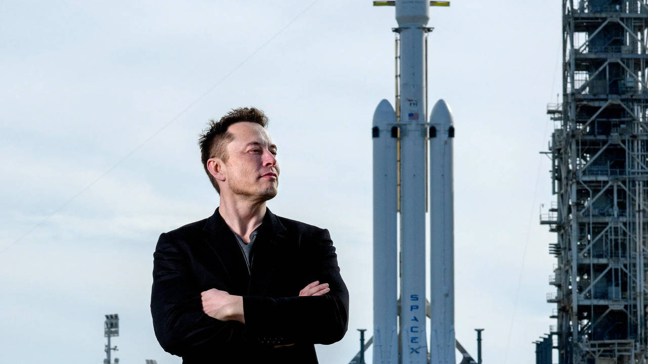 Elon Musk Space X.