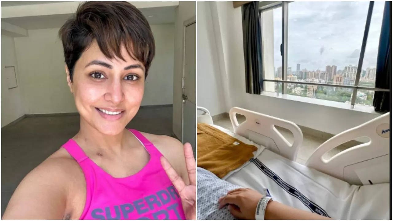 Hina Khan Shares Pic From Hospital As She Battles Cancer: 'Constantly In Pain Every Second'