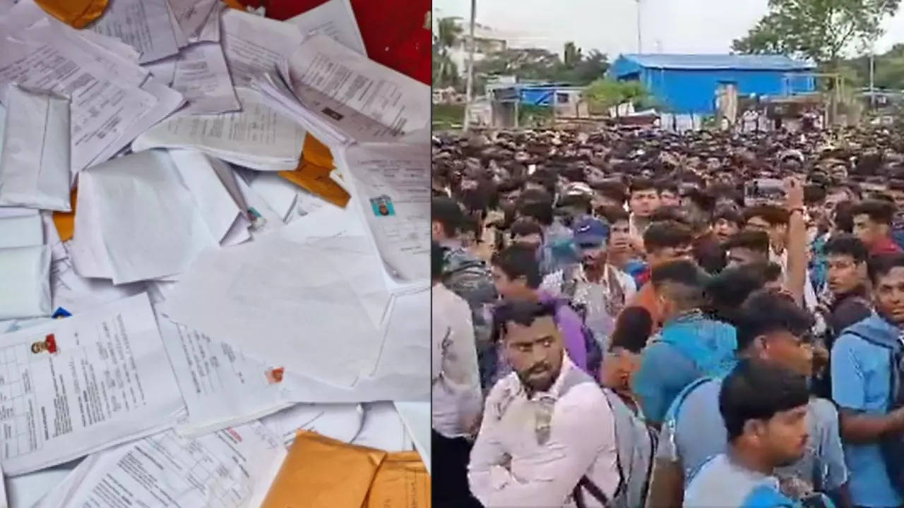 Stampede-Like Situation At Mumbai's Kalina, Thousands Of Resumes Deposited