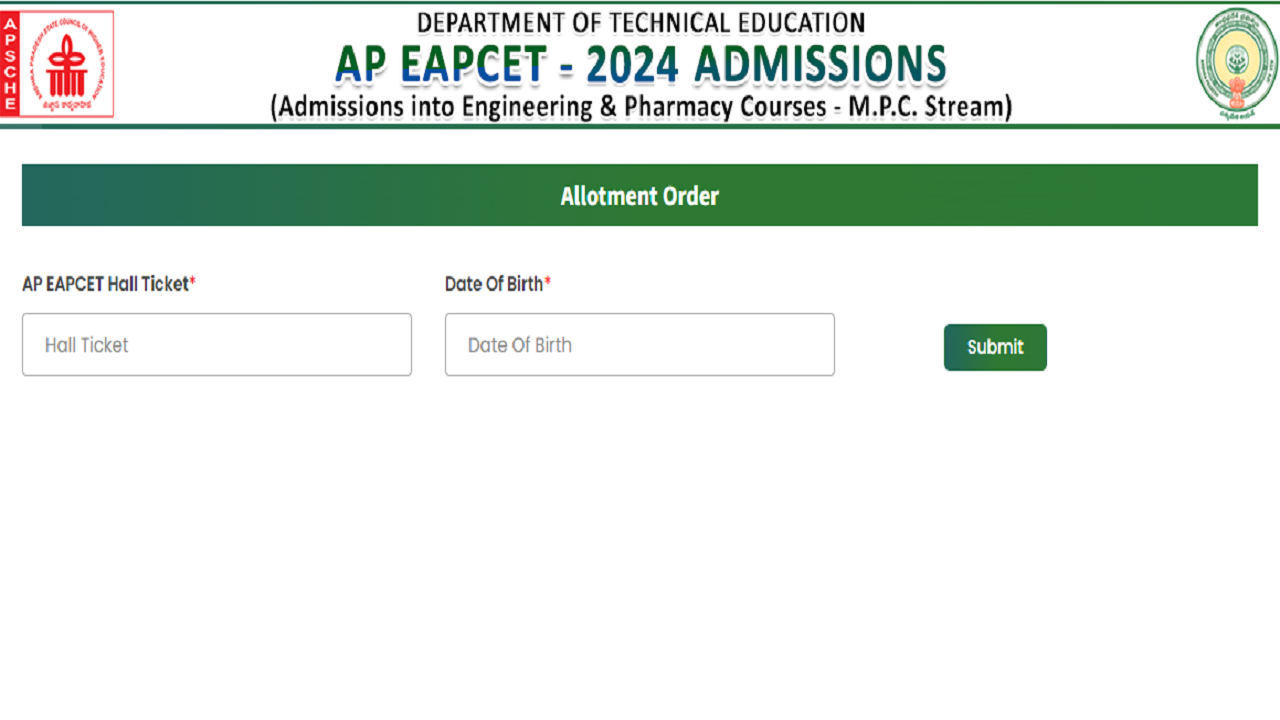 AP EAMCET Counselling 2024