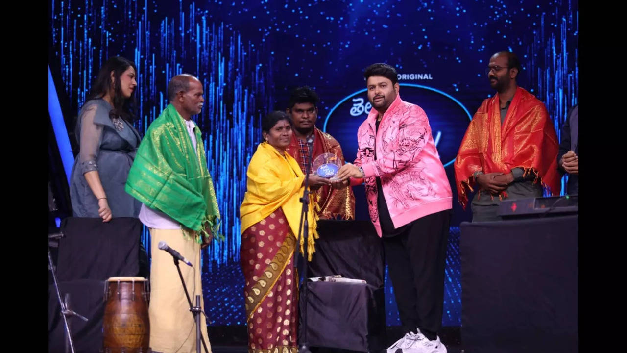 Thaman signs folk singer Laxmi for Pawan Kalyan's film OG on Telugu Indian Idol 3 stage