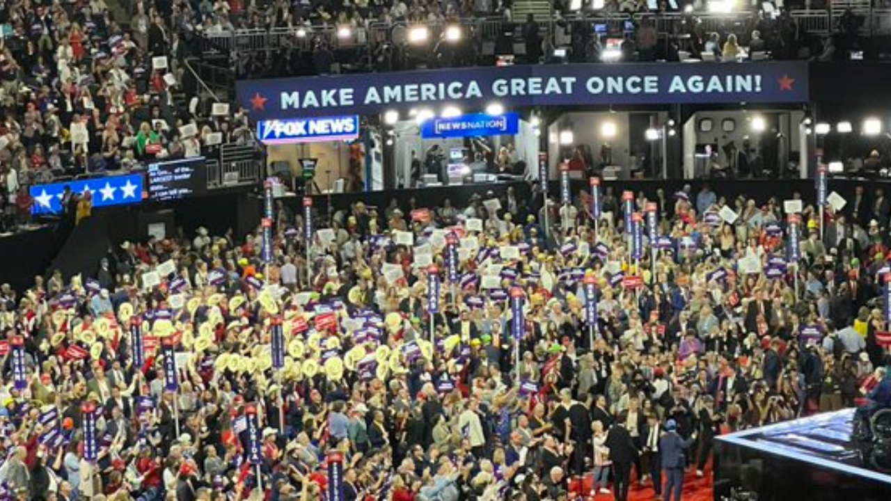 Yellow hats at RNC 2024