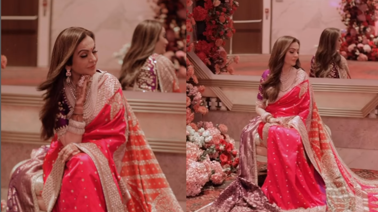 Nita Ambani's exquisite new saree