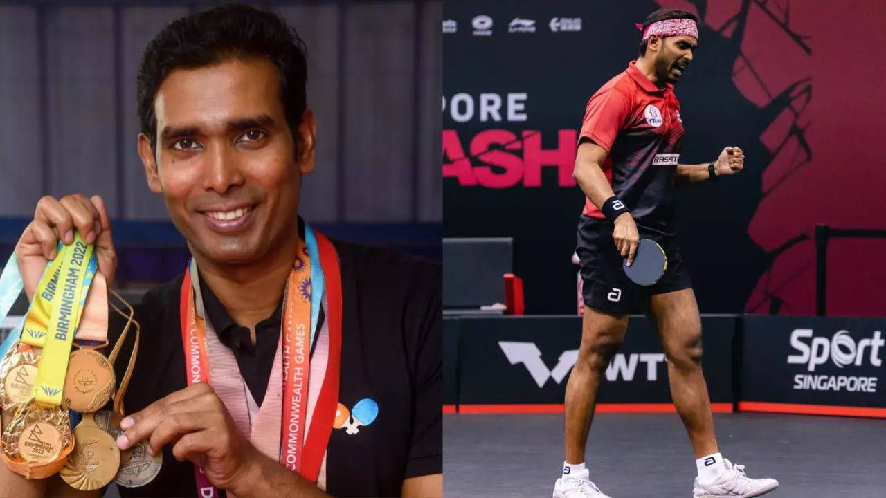 Sharath Kamal Olympics 2024: Age, Achievements, Family, Schedule In Paris - Know India's Top Medal Contender