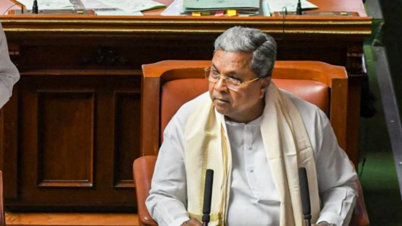 Karnataka Chief Minister Siddaramaiah