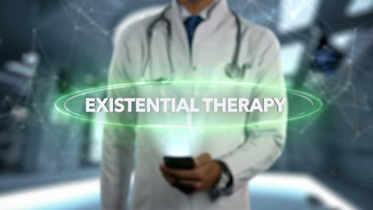 How is existential therapy used for mental health benefits