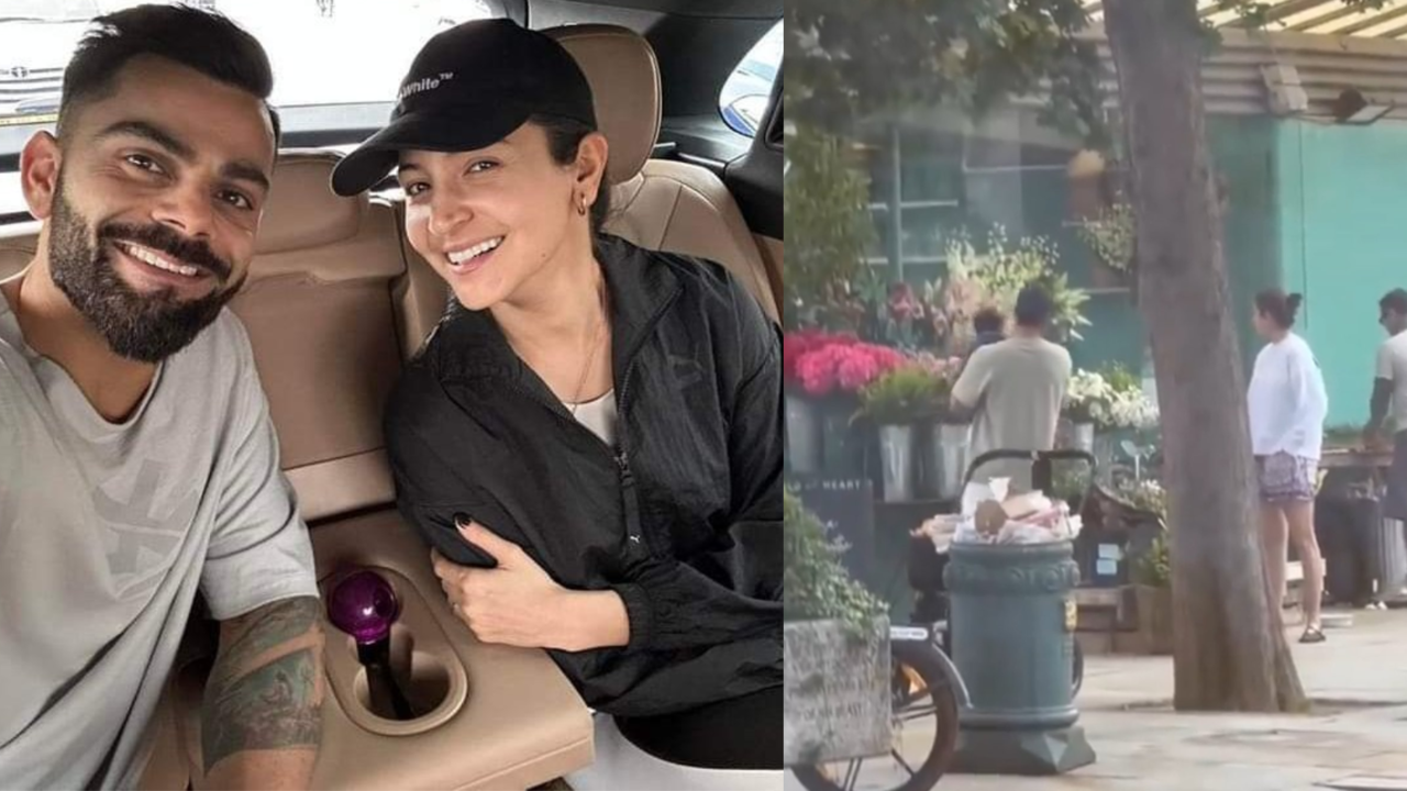 Anushka Sharma, Virat Kohli's Son Akaay's 1st Video: Viruska Take Him Flower Shopping in London. Fans Go 'So Cute'