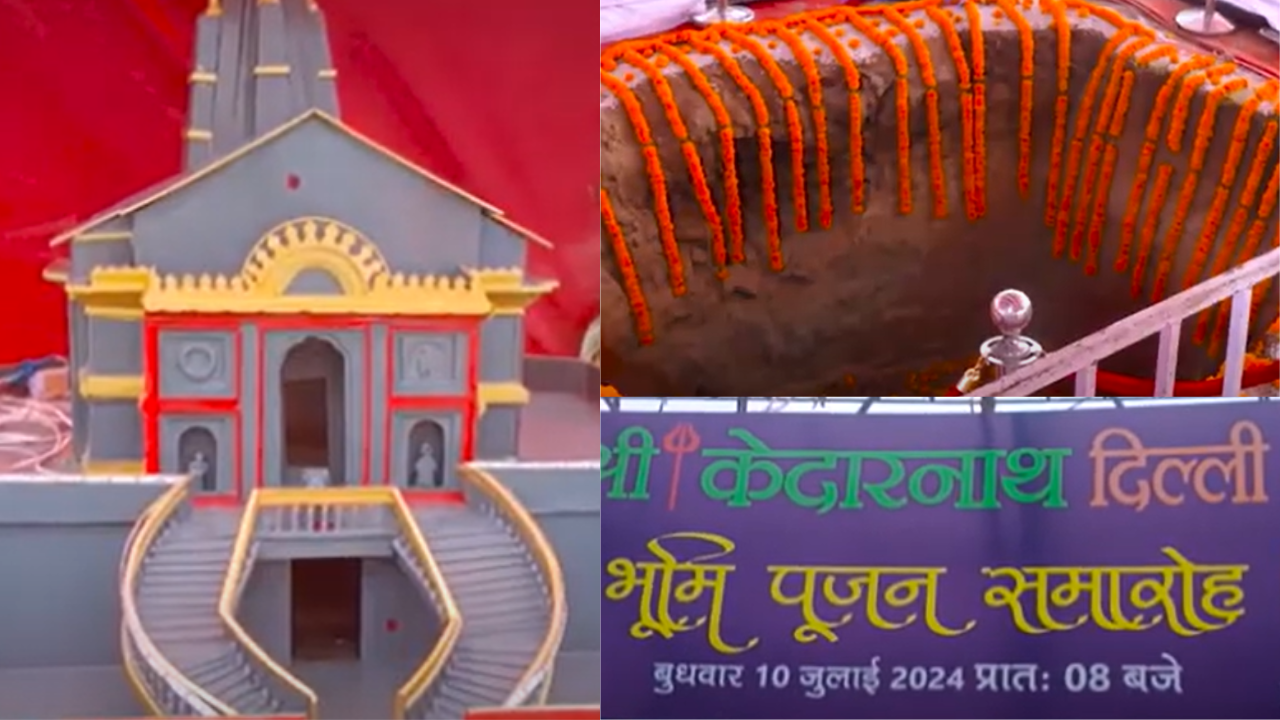 Kedarnath temple in Delhi