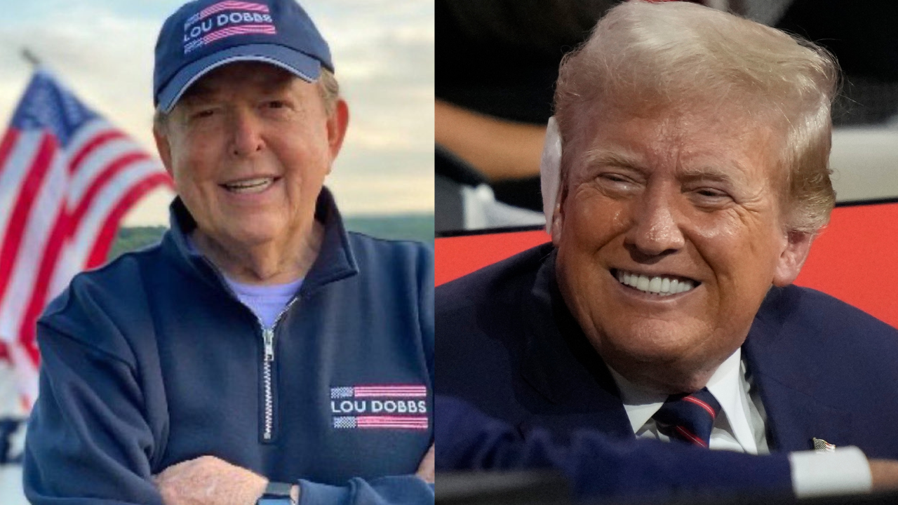 Lou Dobbs And Donald Trump