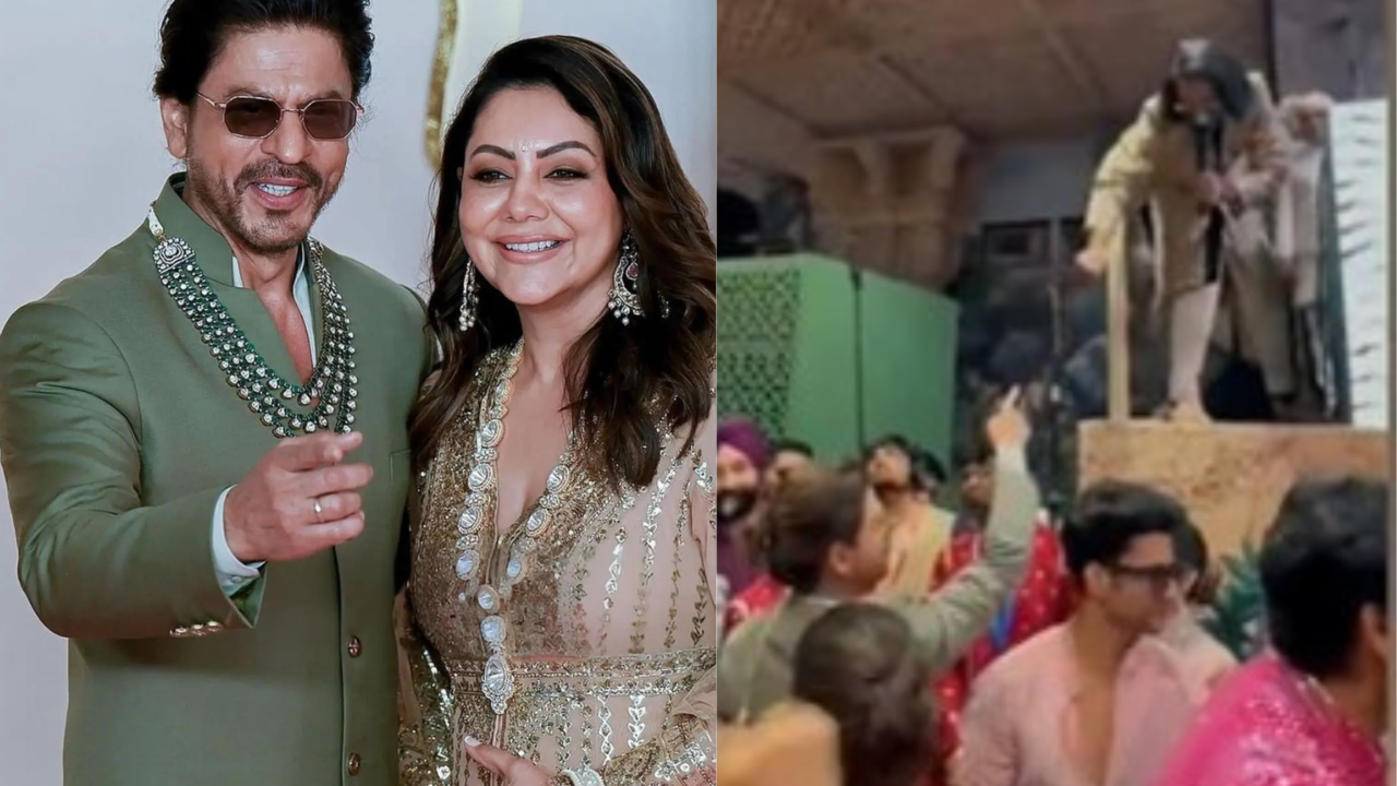 Anant-Radhika Wedding: SRK Dances To Young Shahrukh Song From Jalebi Baby Singer Tesher