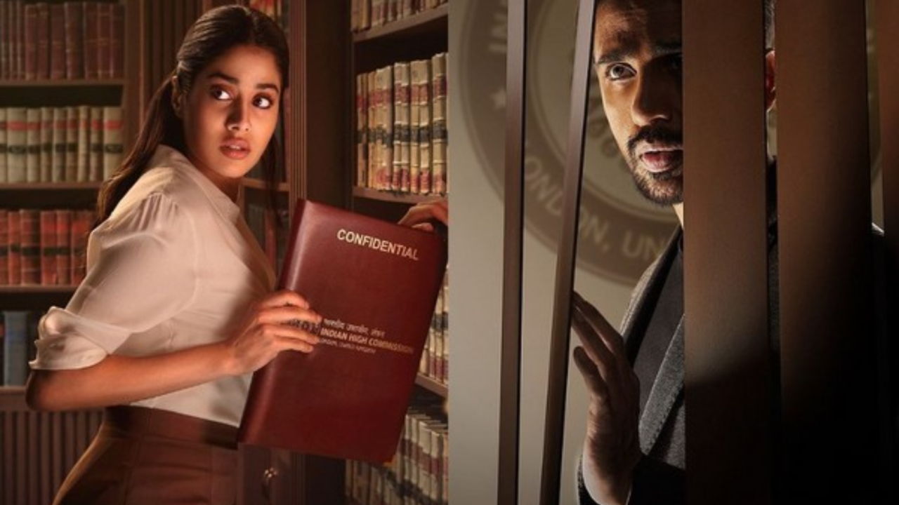 Ulajh: Janhvi Kapoor Bears Intense Look, Gulshan Devaiah Evokes Suspense In New Posters From Upcoming Film