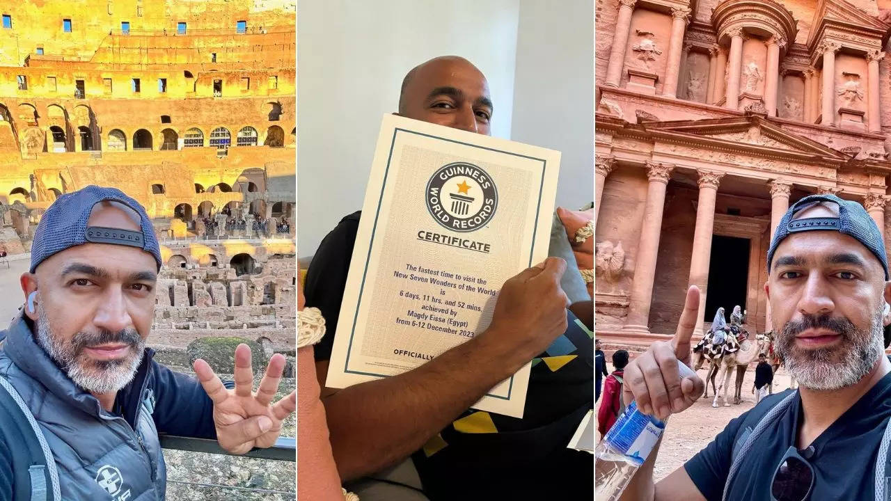 This Egyptian Man Took Just 7 Days To See All Seven Wonders Of The World