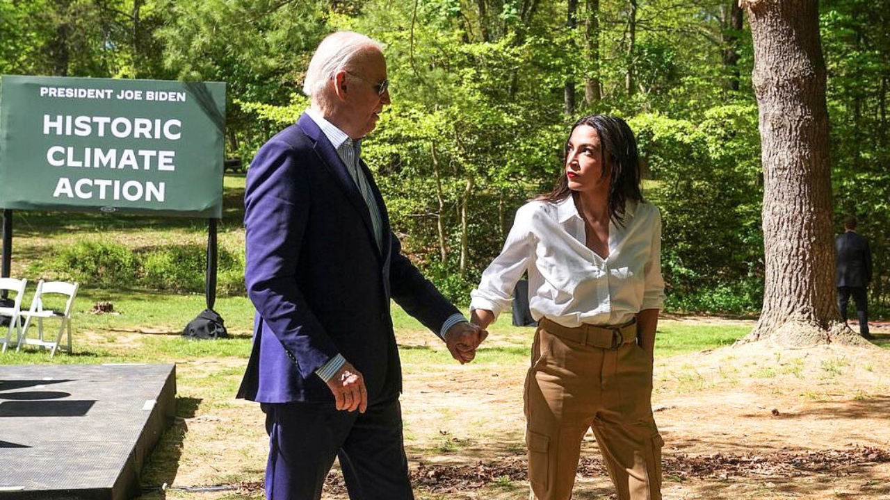 AOC Biden