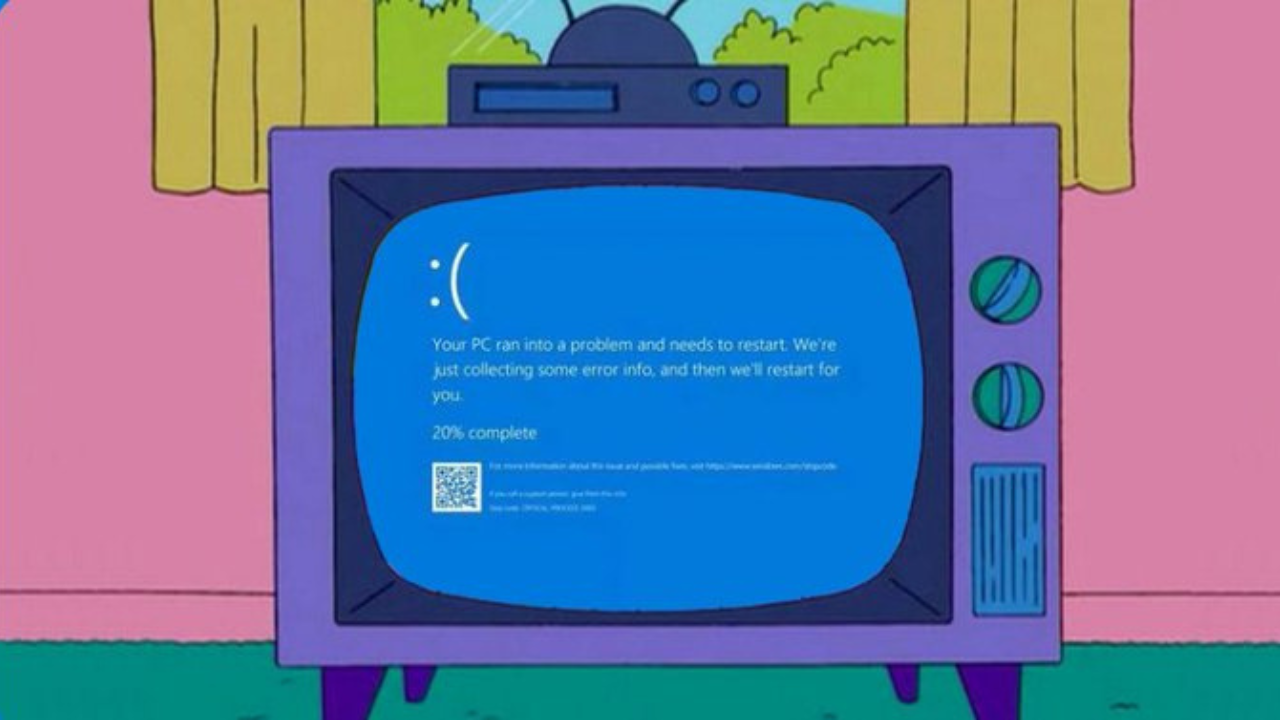 The Simpsons did not predict the Microsoft outage