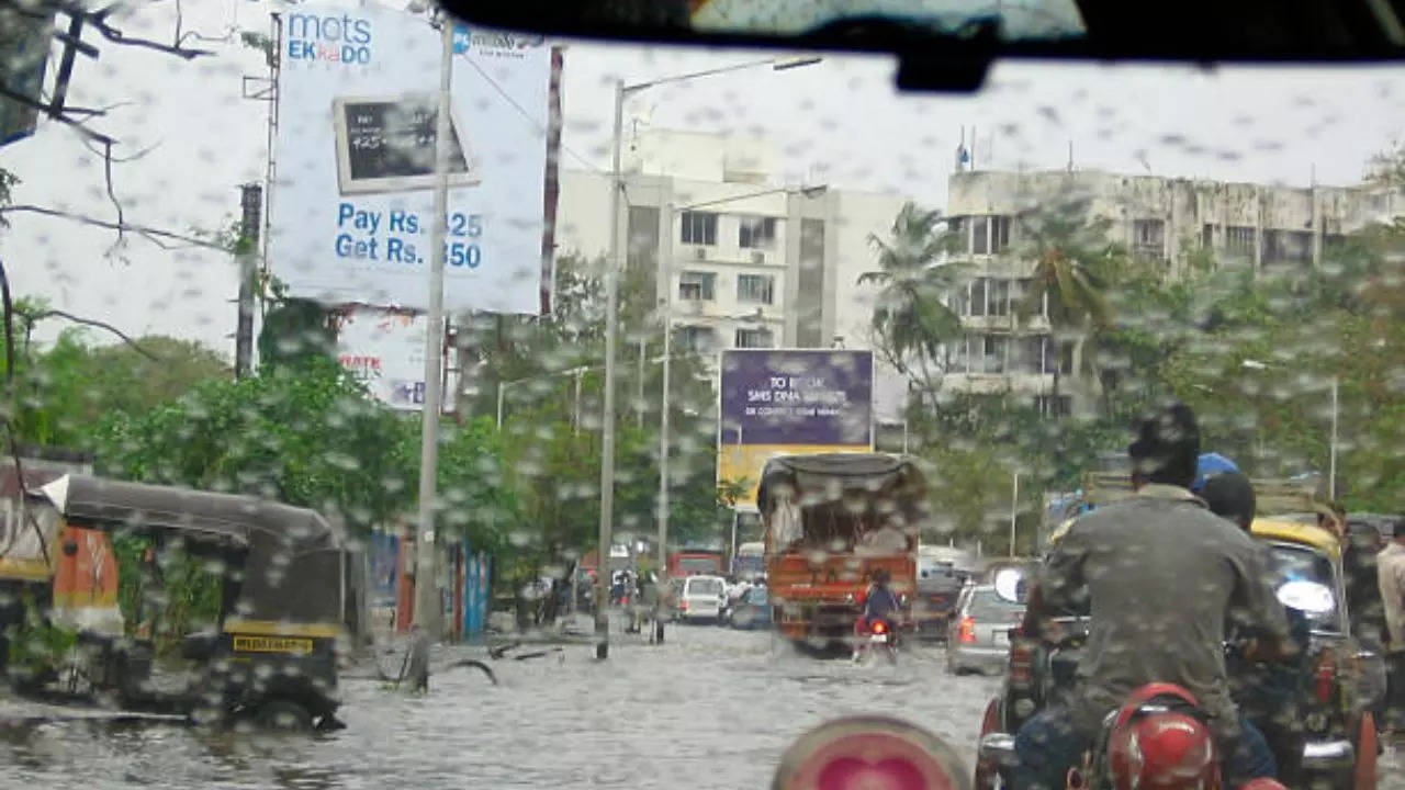 Representative Image: Light Rain In Delhi