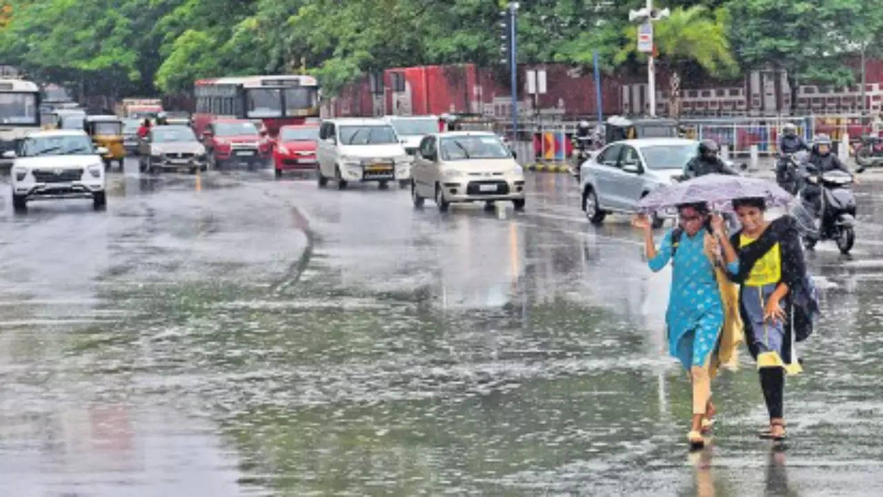 Rains in Hyderabad