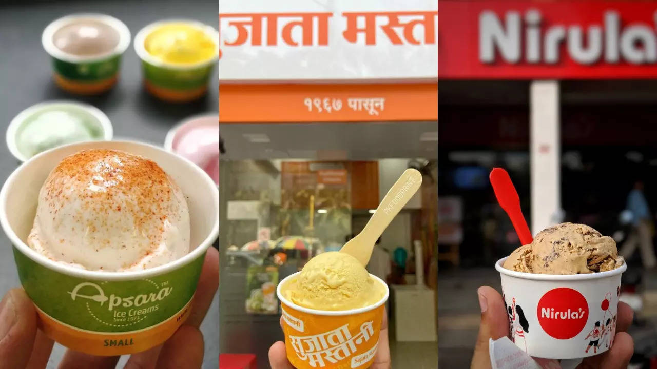 Ice cream places in India