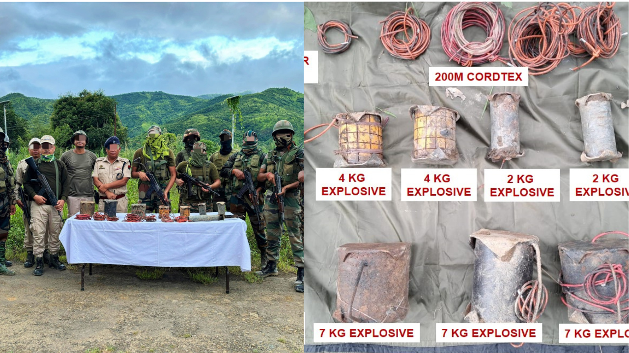 ​Indian Army, Manipur Police Together Defuse eight IEDs in Saichang​