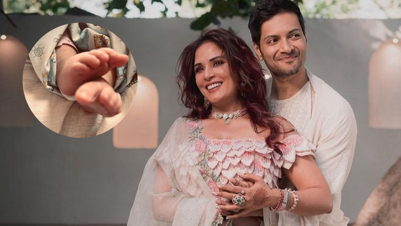 Richa Chadha-Ali Fazal Share FIRST Pic Of Baby Girl, Say 'She Continues To Keep Us Very Busy'