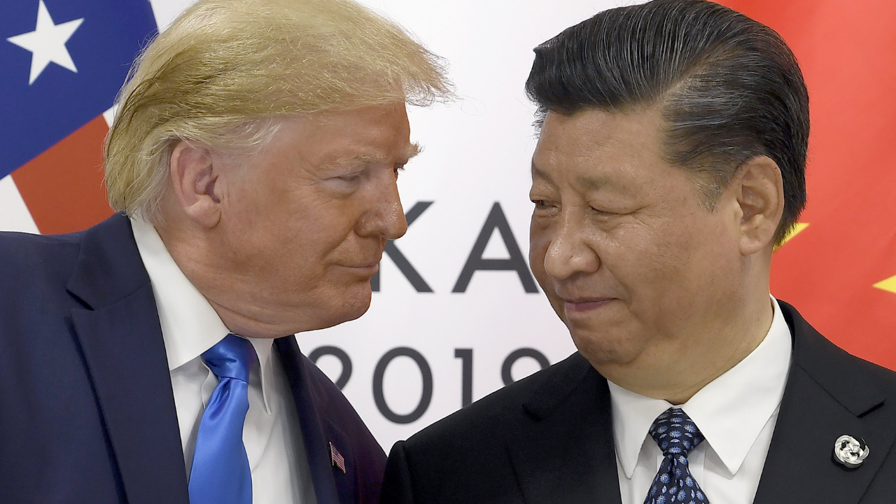 Donald Trump and Xi Jinping