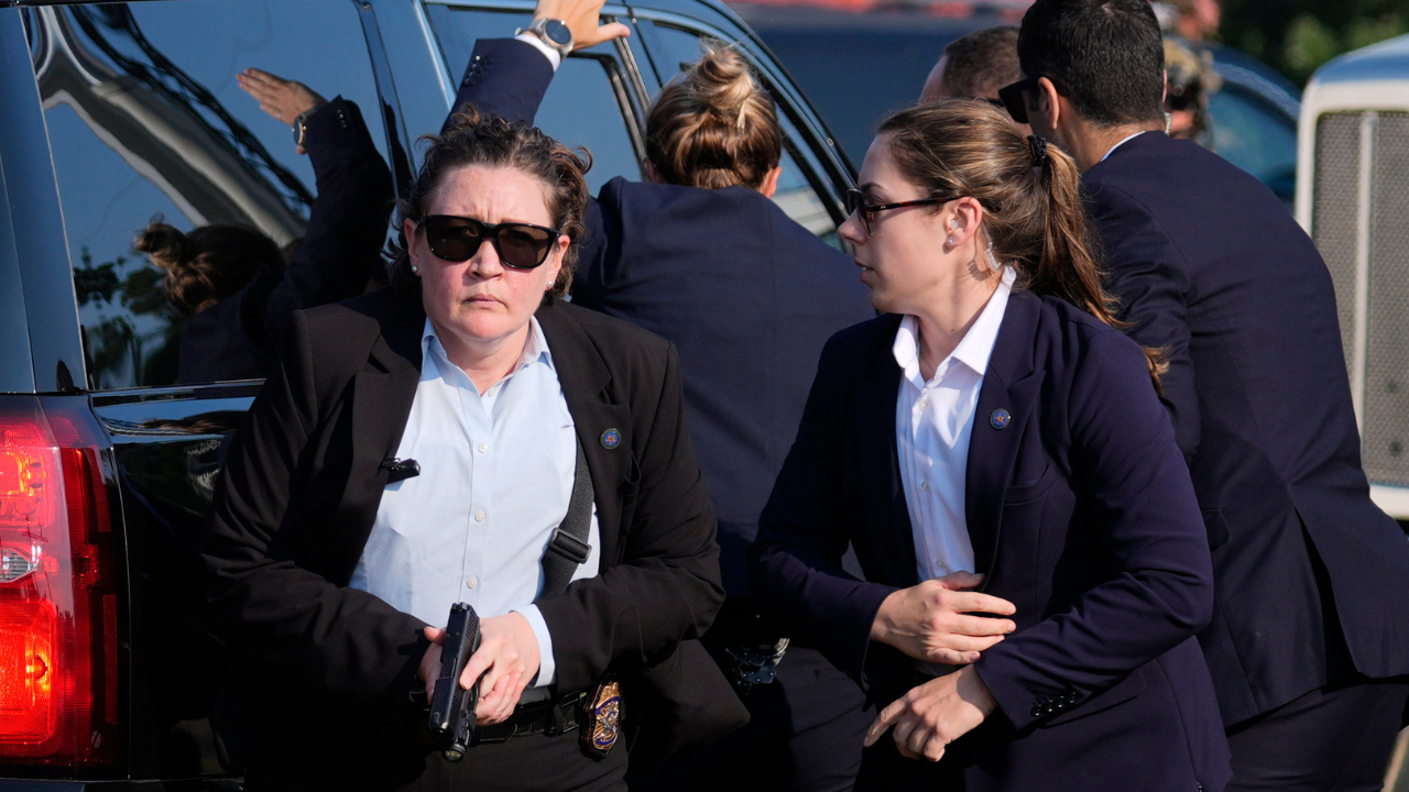 Secret Service - Trump rally- AP