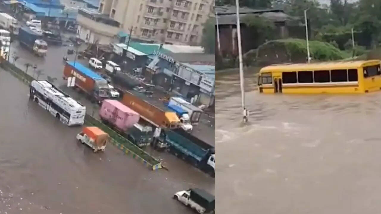 Waterlogging Issues In Mumbai Due To Heavy Rain