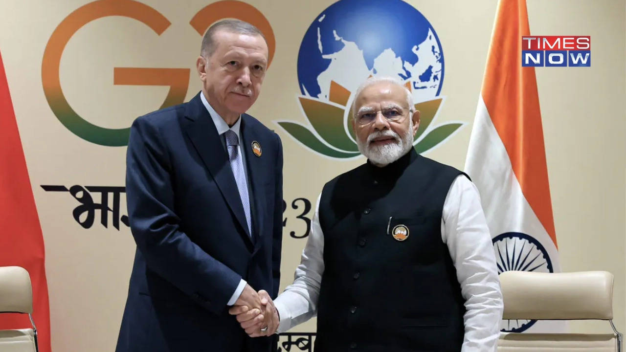 PM Modi Turkish President Recep Tayyip Erdoğan