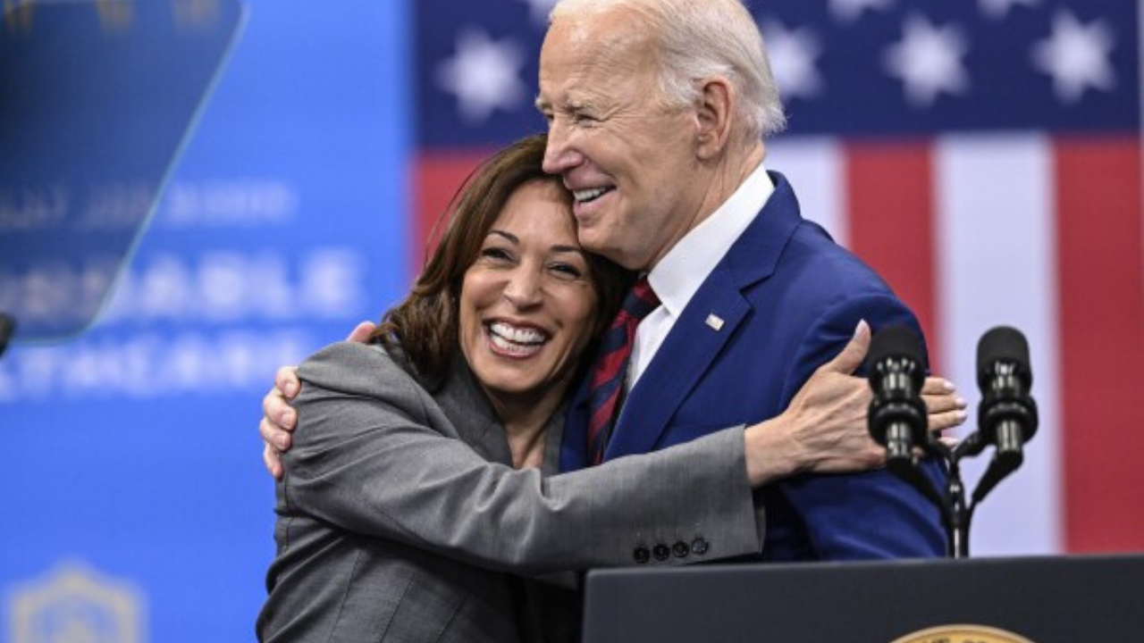 Joe Biden and Kamala Harris