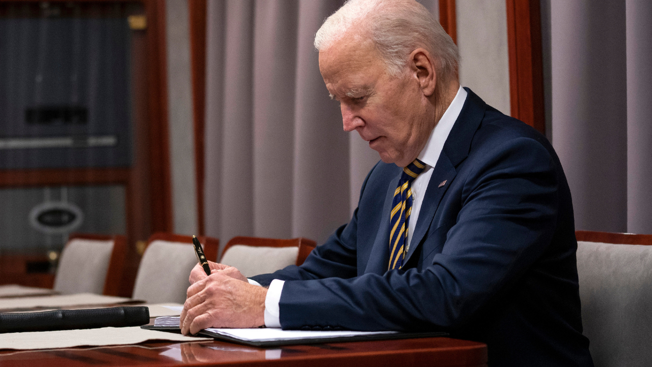 President Joe Biden dropped out of the 2024 race