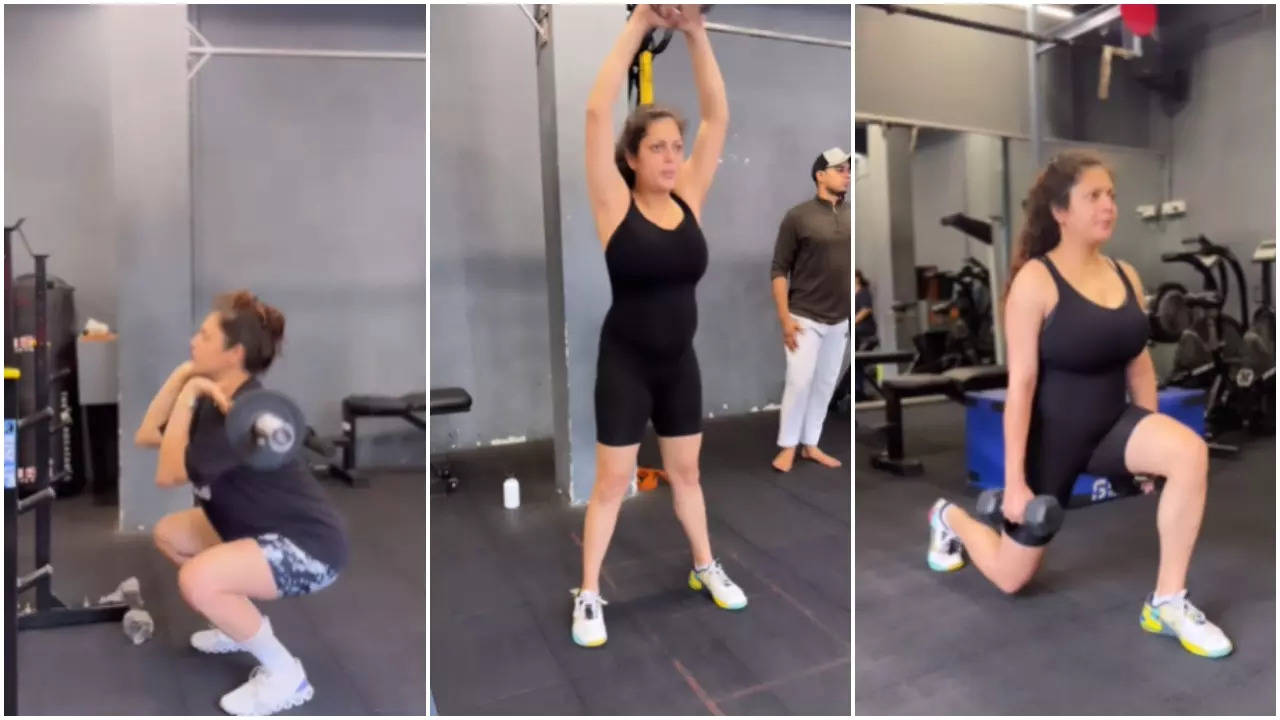 Mom-To-Be Drashti Dhami's Workout Session Will Inspire You To Hit The Gym - Watch