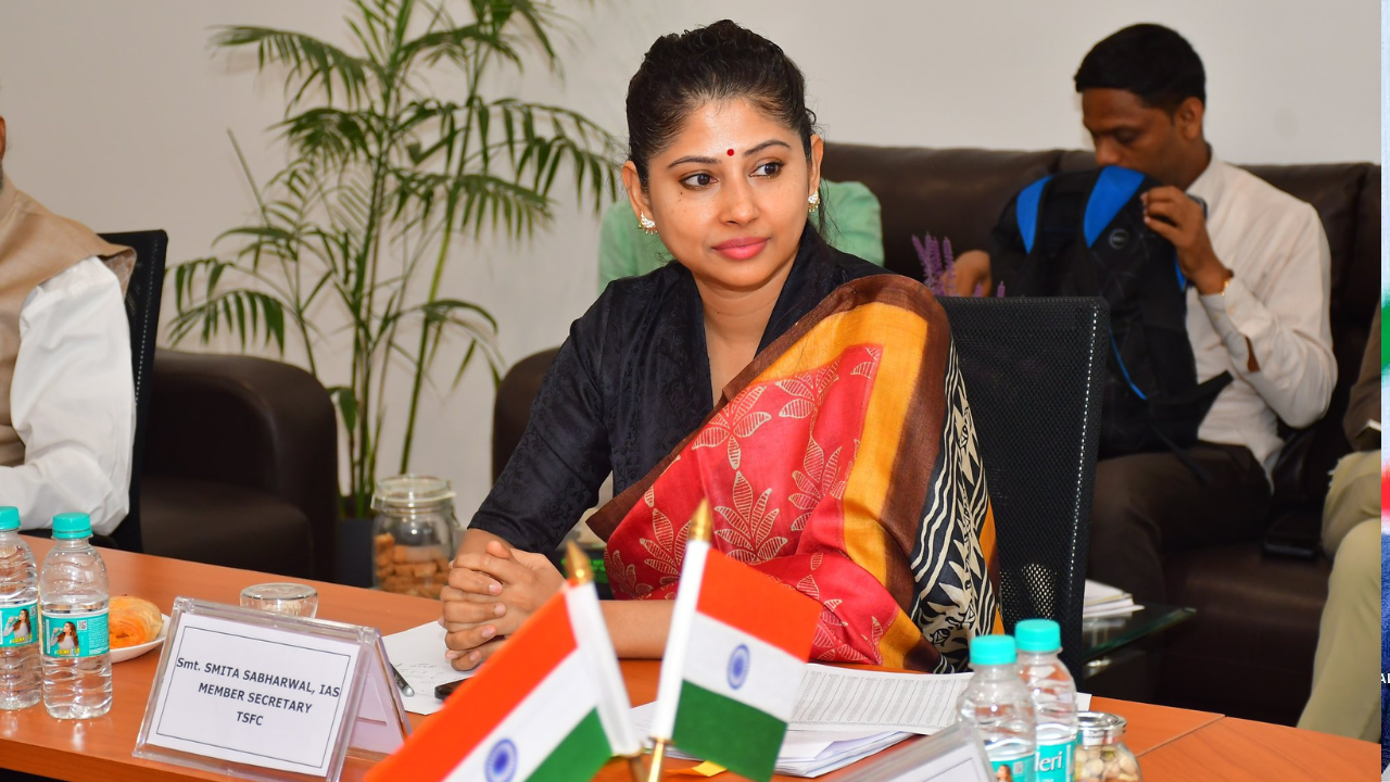 Smita Sabharwal_Telangana IAS officer