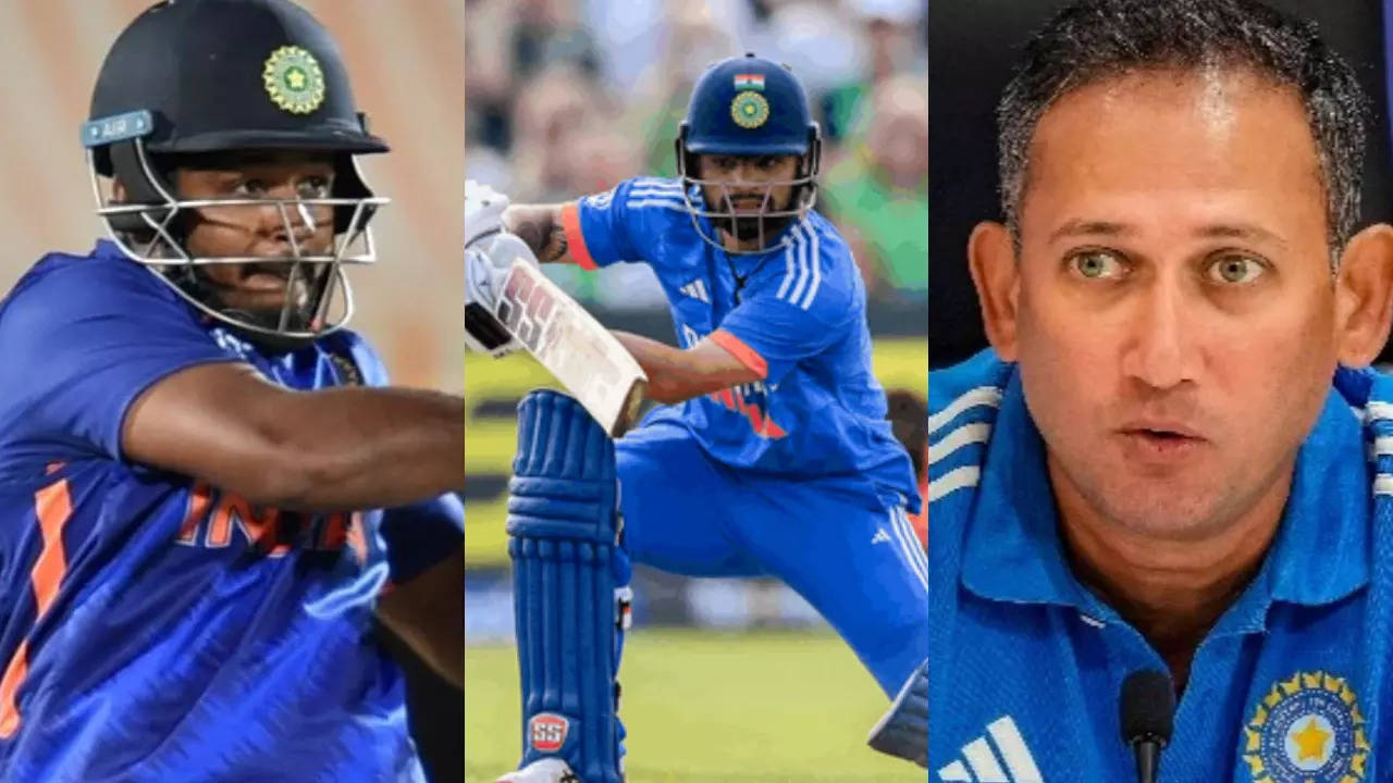 Ajit Agarkar Justifies Sanju Samson's ODI Snub With Rinku Singh Remark