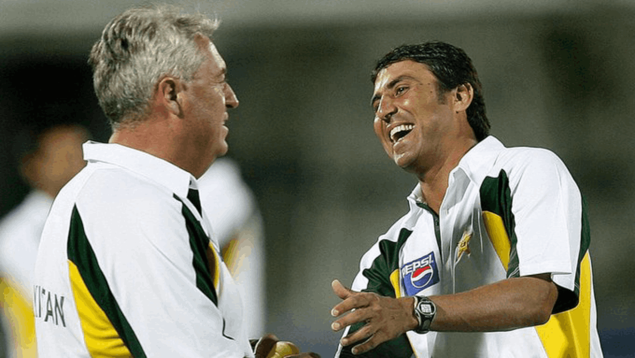 Younis Khan Bob woolmer