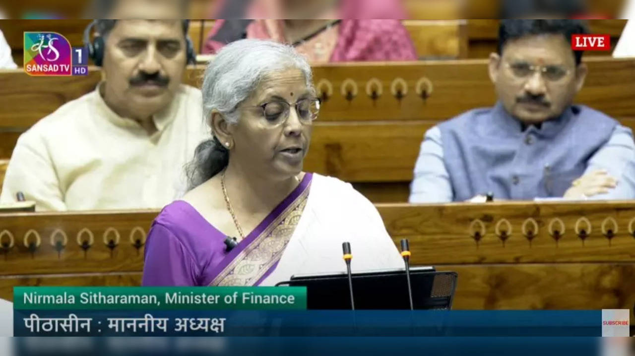 Finance Minister Nirmala Sitharaman