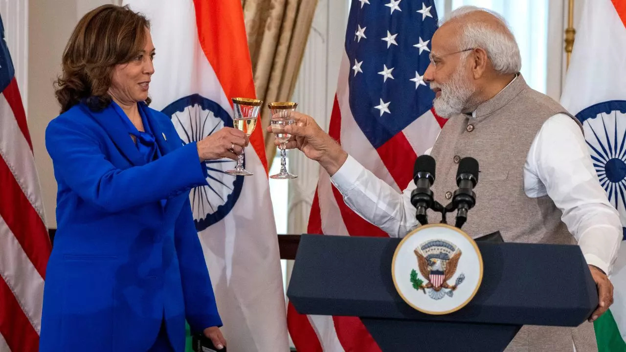 Kamala Harris and PM Modi