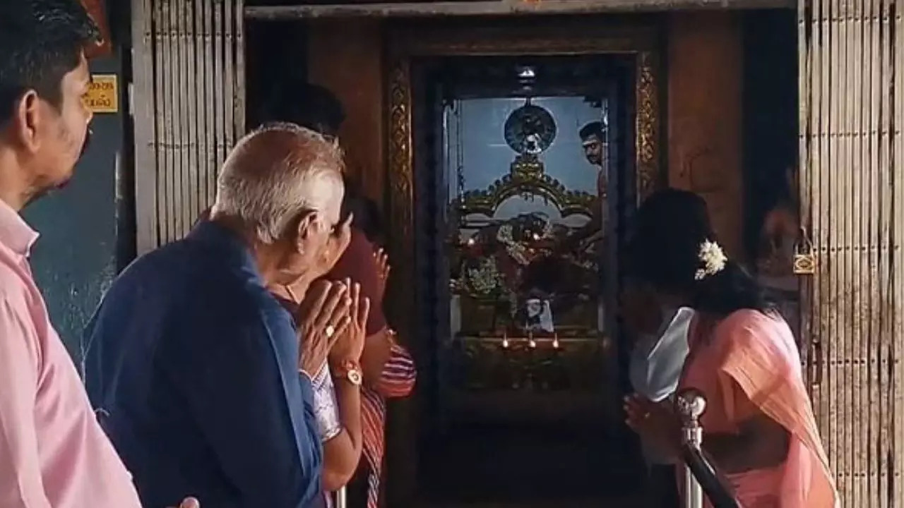 Special pooja held at family temple in Kamala Harris' ancestral village in Tamil Nadu.