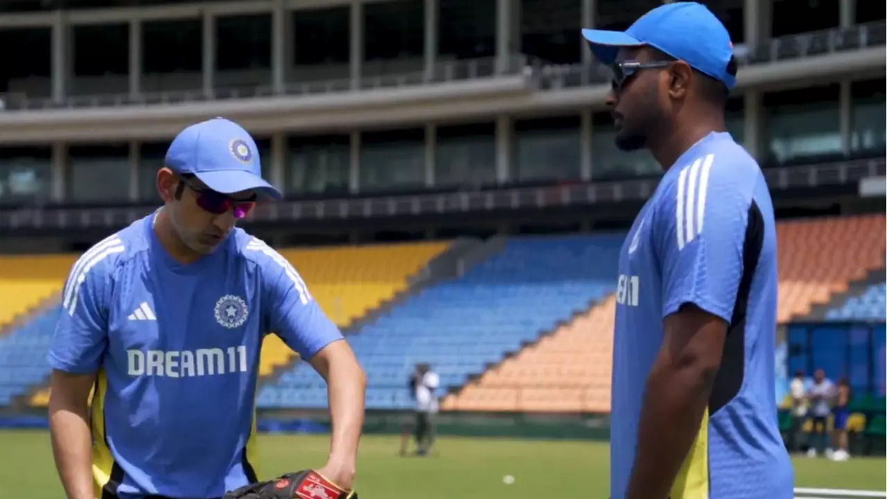 Sanju Samson To Play In First T20I Vs SL? Gautam Gambhir Seen Giving One-On-One Tips To Star Keeper| WATCH