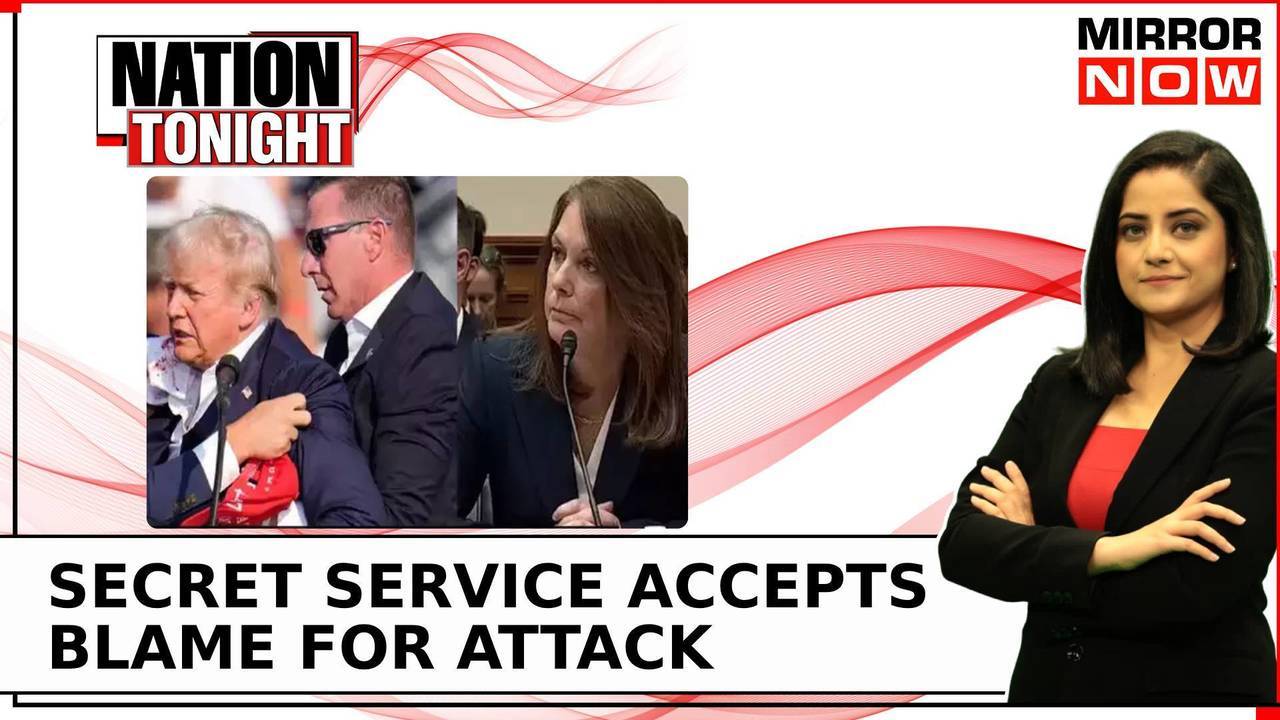 us secret service chief quits over'security lapses' in attack on ex-prez trump | nation tonight