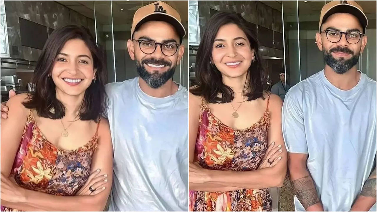 Virat Kohli Keeps Anushka Sharma Close In Viral Pics