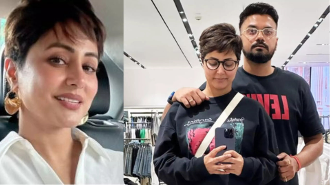 Hina Khan Calls Beau Rocky Jaiswal Her Strength Amid Her Battle With Cancer