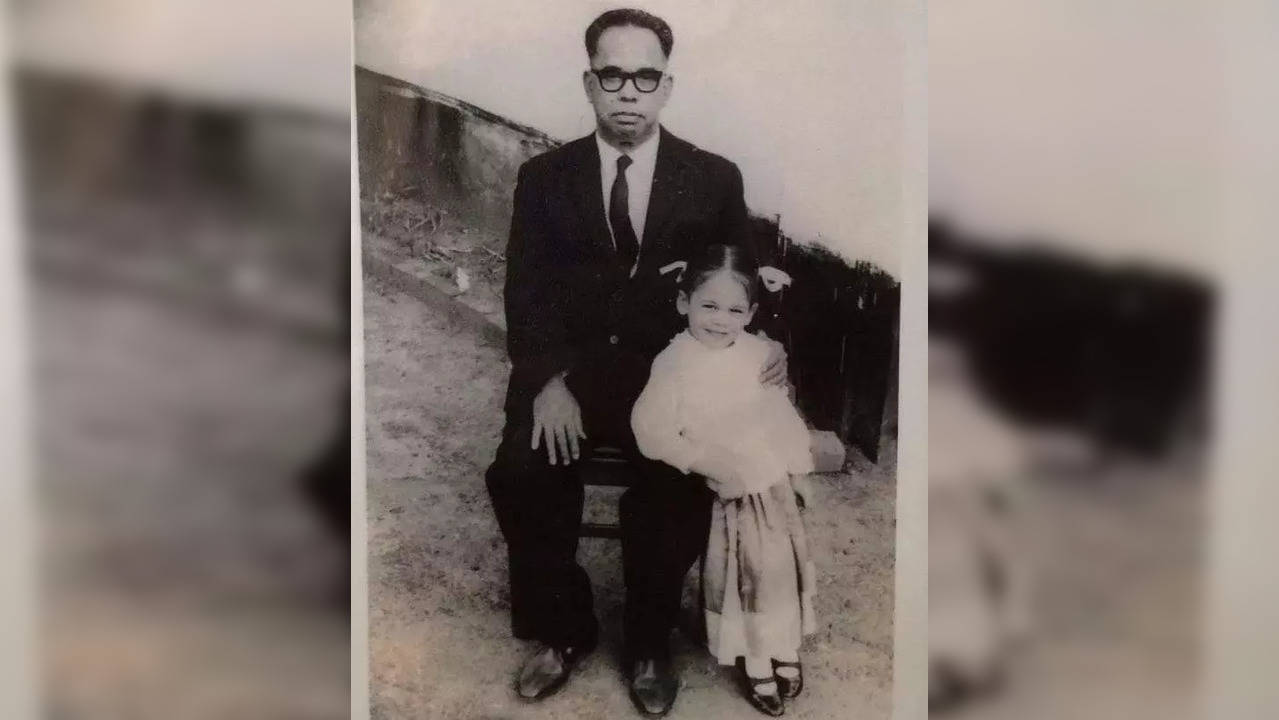 Kamala harris and her grandfather