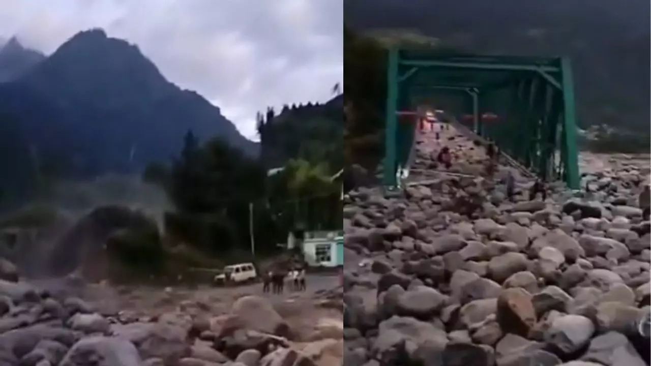 Cloud burst in Himachal's Manali causes widespread destruction